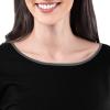 imageFruit of the Loom Womens Long Sleeve Tee and Pant 2 Piece Sleep SetBlack