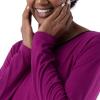 imageFruit of the Loom Womens Long Sleeve Tee and Pant 2 Piece Sleep SetBoysenberry