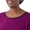 imageFruit of the Loom Womens Long Sleeve Tee and Pant 2 Piece Sleep SetBoysenberry