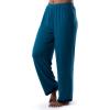 imageFruit of the Loom Womens Long Sleeve Tee and Pant 2 Piece Sleep SetDark Sea