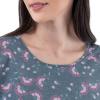 imageFruit of the Loom Womens Long Sleeve Tee and Pant 2 Piece Sleep SetFloral Print