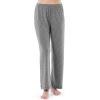 imageFruit of the Loom Womens Long Sleeve Tee and Pant 2 Piece Sleep SetHeather Grey