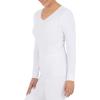 imageFruit of the Loom Womens Micro Waffle Thermal VNeckWhite