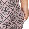 imageFruit of the Loom Womens Sueded Jersey Crew Top and Fleece Pant Sleep SetHeather GreySnowflake