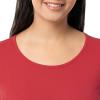 imageFruit of the Loom Womens Sueded Jersey Crew Top and Fleece Pant Sleep SetRedStarry Sky