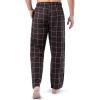 imageFruit of the Loom mens Broadcloth Woven Sleep Pajama PantBlack PlaidRed Check