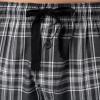 imageFruit of the Loom mens Broadcloth Woven Sleep Pajama PantBlackWhite Plaid