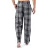 imageFruit of the Loom mens Broadcloth Woven Sleep Pajama PantBlackWhite Plaid