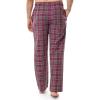 imageFruit of the Loom mens Broadcloth Woven Sleep Pajama PantBlue PlaidRed
