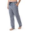 imageFruit of the Loom mens Broadcloth Woven Sleep Pajama PantBlue PlaidRed