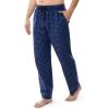 imageFruit of the Loom mens Broadcloth Woven Sleep Pajama PantBlue PlaidWhite