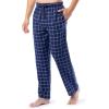 imageFruit of the Loom mens Broadcloth Woven Sleep Pajama PantNavy PlaidblueRed Plaid