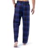 imageFruit of the Loom mens Broadcloth Woven Sleep Pajama PantNavy PlaidblueRed Plaid