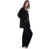 imageFruit of the Loom womens Breathable Tank Top Pant and Cardigan Sleep SetBlack
