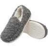 imageFruit of the Loom Womens Berber Loafer  Comfy Memory Foam IndoorOutdoorGrey