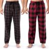 Black Plaid/Red Check