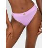imageA Fresh Collection Riding High Seamless Bikini Panty 3 PackSugar PlumGreyStellar Orchid