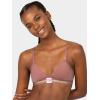 imageFruit of the Loom A Fresh Collection FOMO Free 2Pack Womens Triangle Bralettes  Modern Comfort ampamp Sleek DesignPremium PlumBlack Hue
