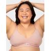 imageFruit of the Loom A Fresh Collection FOMO Free 2Pack Womens Triangle Bralettes  Modern Comfort ampamp Sleek DesignRose ShadowBlack Hue