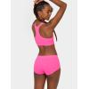 imageFruit of the Loom A Fresh Collection Hey Shorty 3Pack Seamless Boyshorts for Womens Everyday ComfortSugar PlumGreyStellar Orchid
