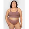 imageFruit of the Loom A Fresh Collection Sneak Chic 3Pack Womens Seamless Thong  For Ultimate Comfort ampamp Invisible StylePremium PlumRose ShadowBlack