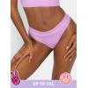 imageFruit of the Loom A Fresh Collection Sneak Chic 3Pack Womens Seamless Thong  For Ultimate Comfort ampamp Invisible StyleSugar PlumGreyStellar Orchid