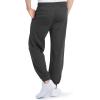 imageFruit of the Loom Best Collection Mens Fleece Elastic Bottom PantCotton Blend  Black Heather