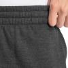 imageFruit of the Loom Best Collection Mens Fleece Elastic Bottom PantCotton Blend  Black Heather