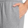 imageFruit of the Loom Best Collection Mens Fleece Elastic Bottom PantCotton Blend  Grey Heather