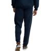 imageFruit of the Loom Best Collection Mens Fleece Elastic Bottom PantCotton Blend  Navy