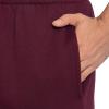 imageFruit of the Loom Best Collection Mens Fleece Elastic Bottom PantMaroon