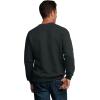 imageFruit of the Loom Eversoft Fleece Crewneck Sweatshirts Moisture Wicking ampamp Breathable Sizes S4X2 Pack  Black HeatherGrey Heather