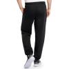imageFruit of the Loom Eversoft Fleece Elastic Bottom Sweatpants with Pockets Relaxed Fit Moisture Wicking BreathableBlack
