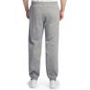 imageFruit of the Loom Eversoft Fleece Elastic Bottom Sweatpants with Pockets Relaxed Fit Moisture Wicking BreathableGrey Heather