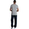 imageFruit of the Loom Eversoft Fleece Elastic Bottom Sweatpants with Pockets Relaxed Fit Moisture Wicking BreathableNavy Nights