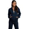imageFruit of the Loom Eversoft Fleece Hoodies Pullover ampamp Full Zip Moisture Wicking ampamp Breathable Sizes S4X2 Pack  BlackNavy
