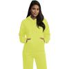 imageFruit of the Loom Eversoft Fleece Hoodies Pullover ampamp Full Zip Moisture Wicking ampamp Breathable Sizes S4X2 Pack  Safety OrangeSafety Green