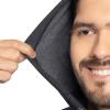 imageFruit of the Loom Eversoft Fleece Hoodies Pullover ampamp Full Zip Moisture Wicking ampamp Breathable Sizes S4xBlack Heather Pullover