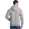 imageFruit of the Loom Eversoft Fleece Hoodies Pullover ampamp Full Zip Moisture Wicking ampamp Breathable Sizes S4xGrey Heather Pullover