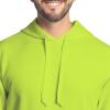 imageFruit of the Loom Eversoft Fleece Hoodies Pullover ampamp Full Zip Moisture Wicking ampamp Breathable Sizes S4xSafety Green Pullover