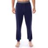 imageFruit of the Loom Mens 360 Stretch 2Pack Jogger Pajama Sleep PantBlackNavy
