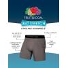 imageFruit of the Loom Mens 360 Stretch Boxer Briefs High Performance Stretch Quick Dry ampamp Moisture WickingCooling Channels  6 Pack  Colors May Vary
