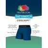 imageFruit of the Loom Mens 360 Stretch Boxer Briefs High Performance Stretch Quick Dry ampamp Moisture WickingCoolsoft  6 Pack  BlackGrey
