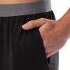 imageFruit of the Loom Mens 360 Stretch Sleeve VNeck Top and Short Sleep Pajama SetBlack