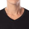 imageFruit of the Loom Mens 360 Stretch Sleeve VNeck Top and Short Sleep Pajama SetBlack