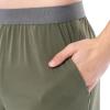 imageFruit of the Loom Mens 360 Stretch Sleeve VNeck Top and Short Sleep Pajama SetDusty Olive