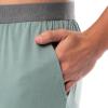 imageFruit of the Loom Mens 360 Stretch Sleeve VNeck Top and Short Sleep Pajama SetGreen