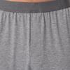 imageFruit of the Loom Mens 360 Stretch Sleeve VNeck Top and Short Sleep Pajama SetGrey Heather