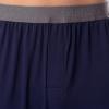 imageFruit of the Loom Mens 360 Stretch Sleeve VNeck Top and Short Sleep Pajama SetNavy