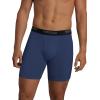 imageFruit of the Loom Mens 4Way Stretch Boxer Briefs  Lightweight ampamp Moisture Wicking Underwear  Long Regular Leg ampamp TrunkLong Leg  Cotton Stretch  Colors May Vary